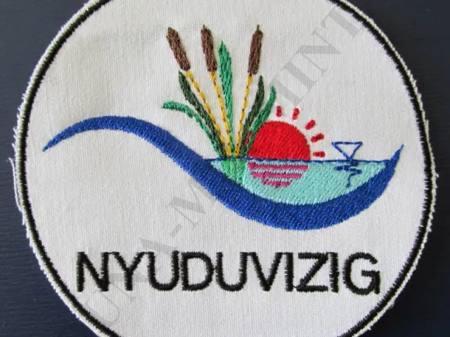 Nyugat-dunántúli Vízügyi Igazgatóság karjelvény tépőzáras